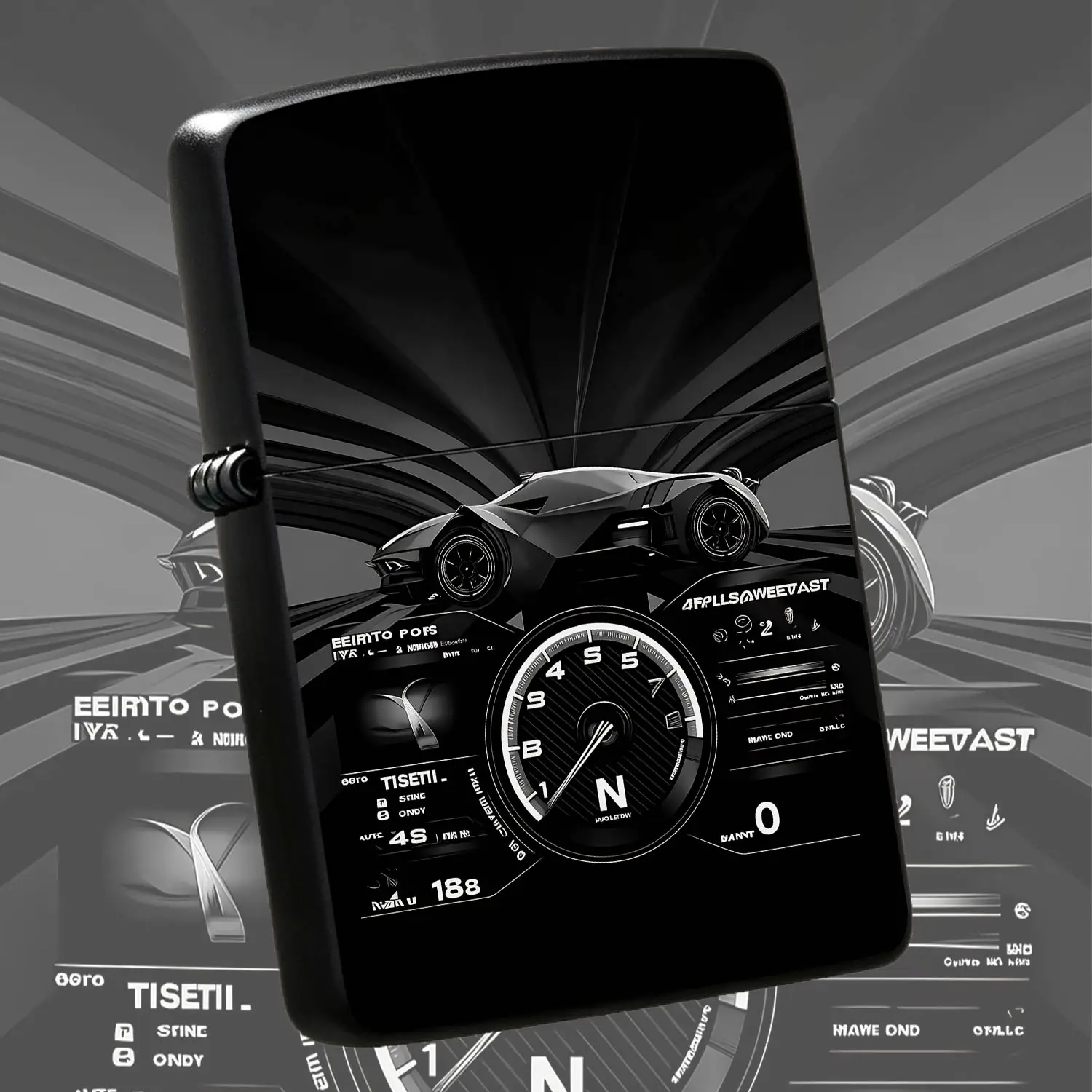 Sleek Futuristic Supercar Themed Portable Igniter Stylish Ambiance Accessory Perfect for Daily Carry Outdoor Camping Multiple Scenarios Ideal Unique Exquisite Gift for Friends Family Showing Distinct Personal Taste A Humorous And Interestin