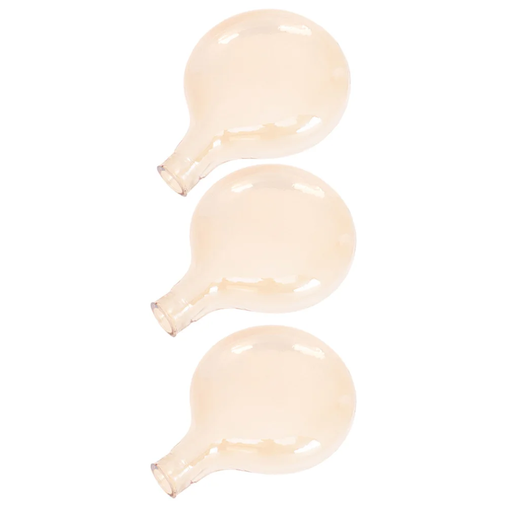 

3Pcs Glass Lampshade Replacement Pendant Light Cover Modern Lamp Shade for Living Room Bedroom Ceiling Light Fixture Decorative
