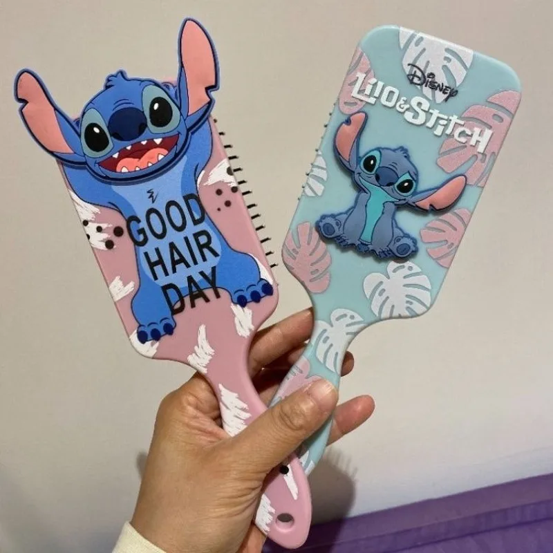 

Disney Stitch Air Cushion Massage Comb Cute Cartoon Innovative Character Hairbrush Hairdressing Tools Women Girls Children Gifts