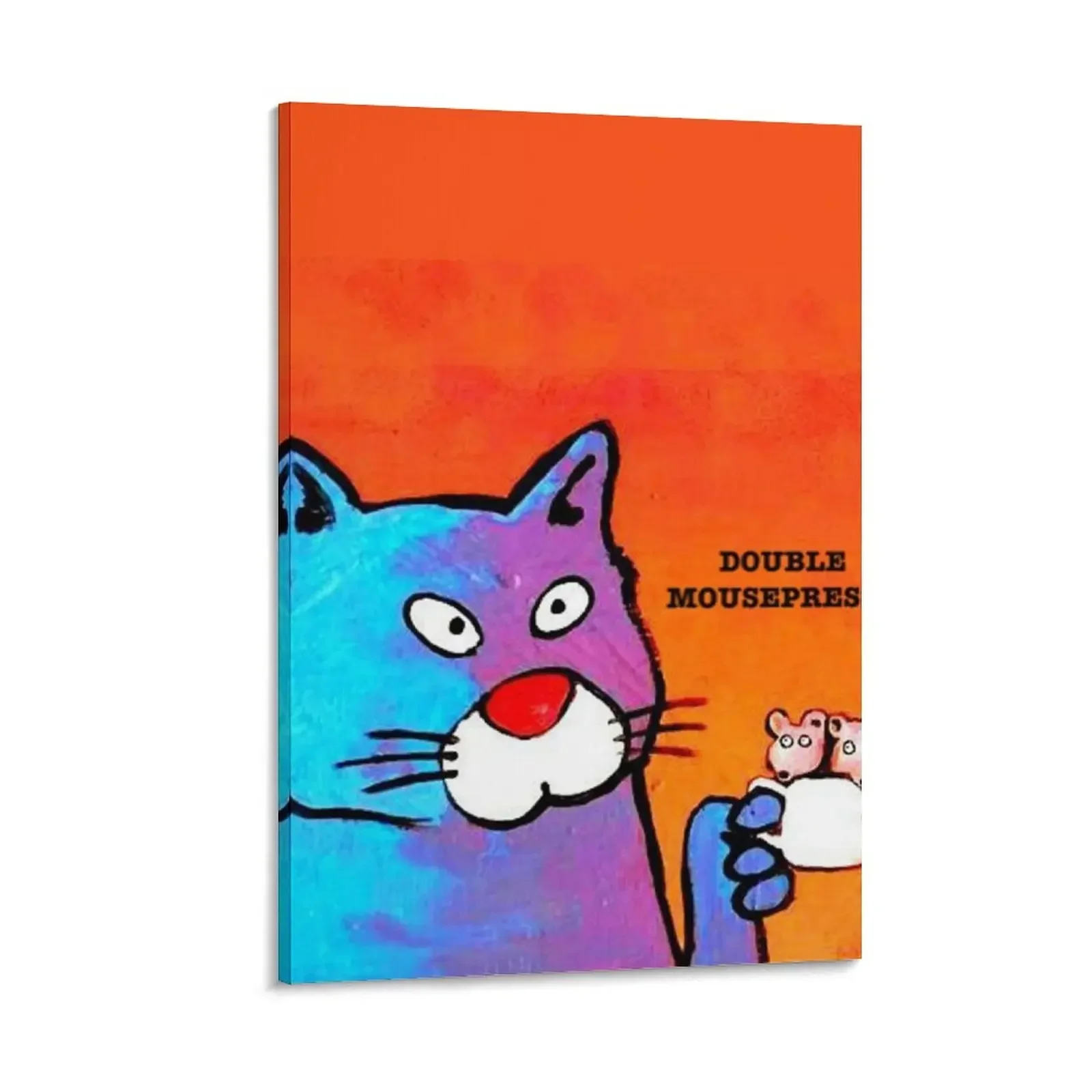 

DOUBLE MOUSEPRESSO Canvas Painting wallpapers home decor decorative items for home Decorative picture