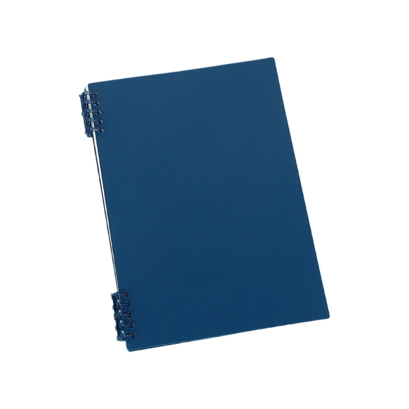 Sổ Tay Với 5 Vòng Chất Kết Dính, Rời Lá Sổ Tay Tạp Chí Nhựa Chống Thấm Nước Dành Cho Note Lấy Viết Nhật Ký Trang Sức Giọt