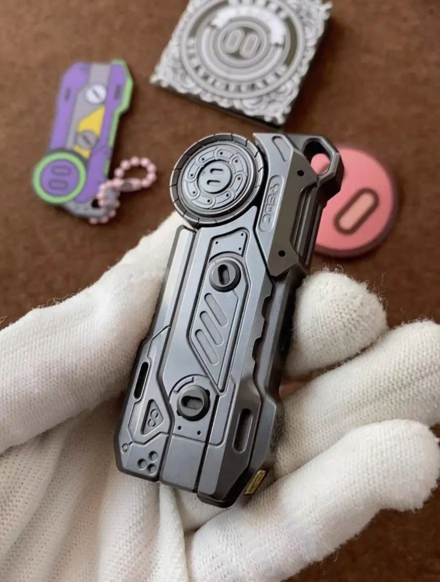 Used EDC YEDC Zirconium Alloy MT99EDC Metal Decompression Toy