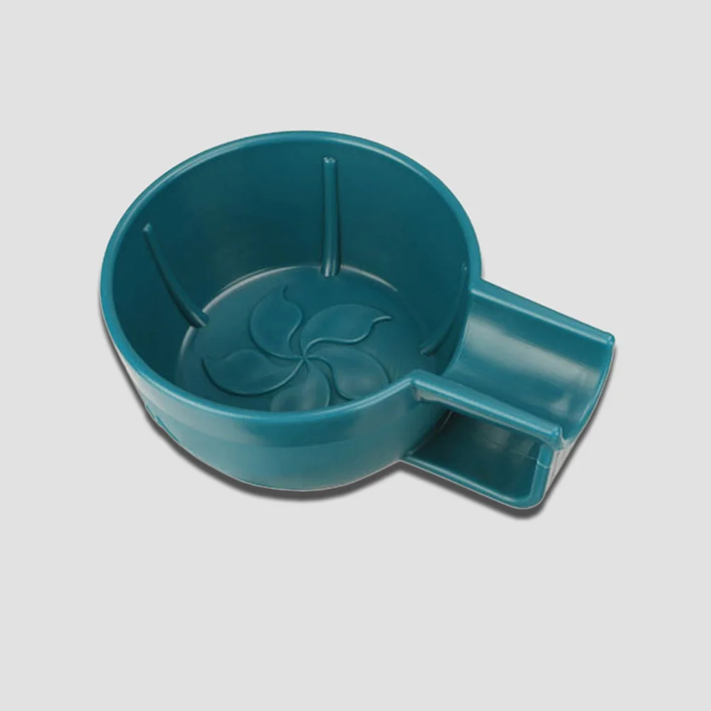 Rasierschale, tiefer Kunststoff-Rasierbehälter, rutschfest, große Öffnung, leicht zu tragen, für Zuhause, Reisen, Friseur, Geschenk, Rasierschale