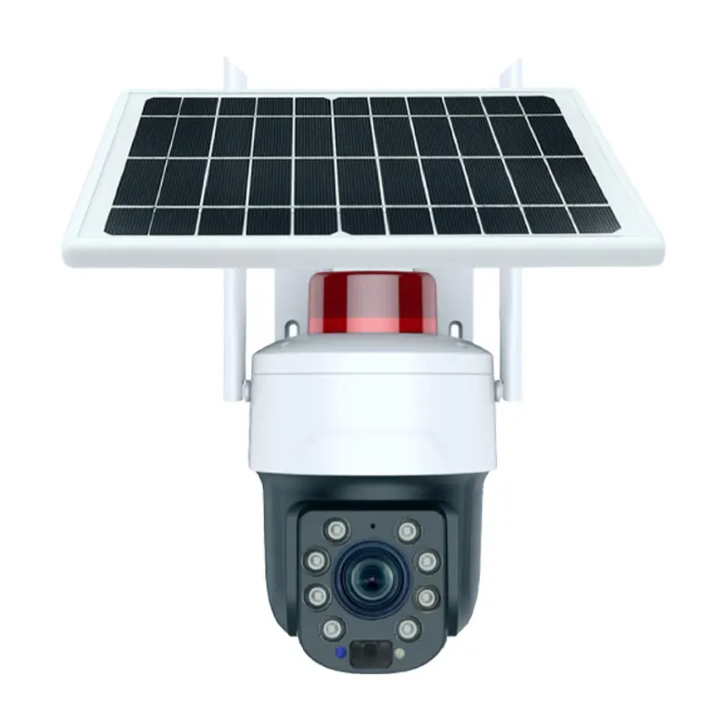 

Tuya APP 5MP 30X Zoom Bluetooth Solar Power Dual Lens WIFI/4G IP Dome Camera AI Humanoid Detection WIFI CCTV Baby Monitor