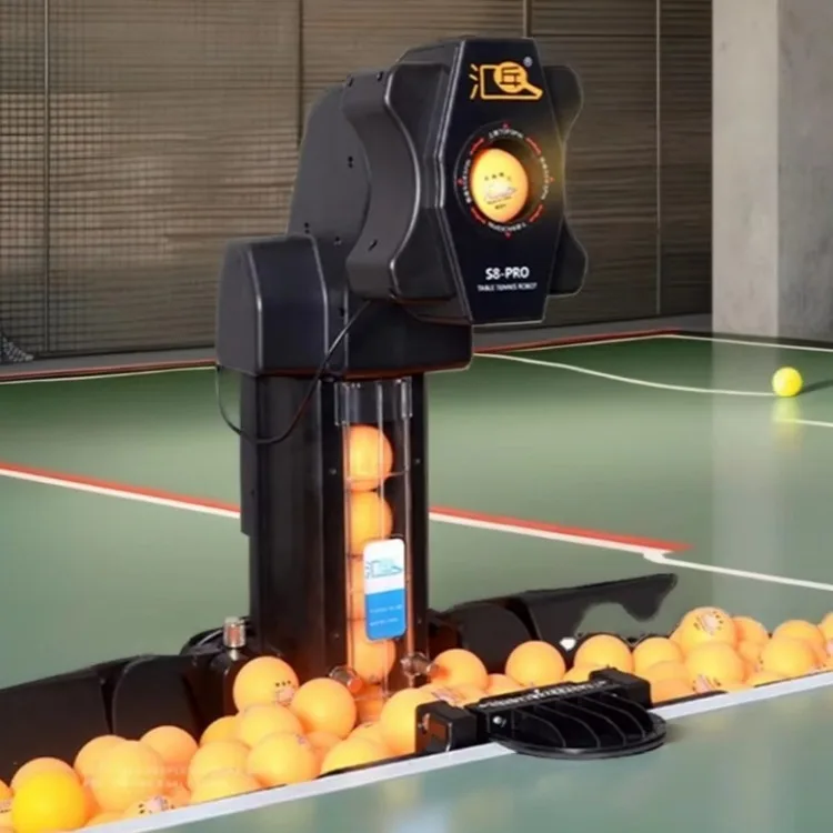 

Fully Automatic Folding Table Tennis Robot Indoor Plastic Sports Product Special Offer