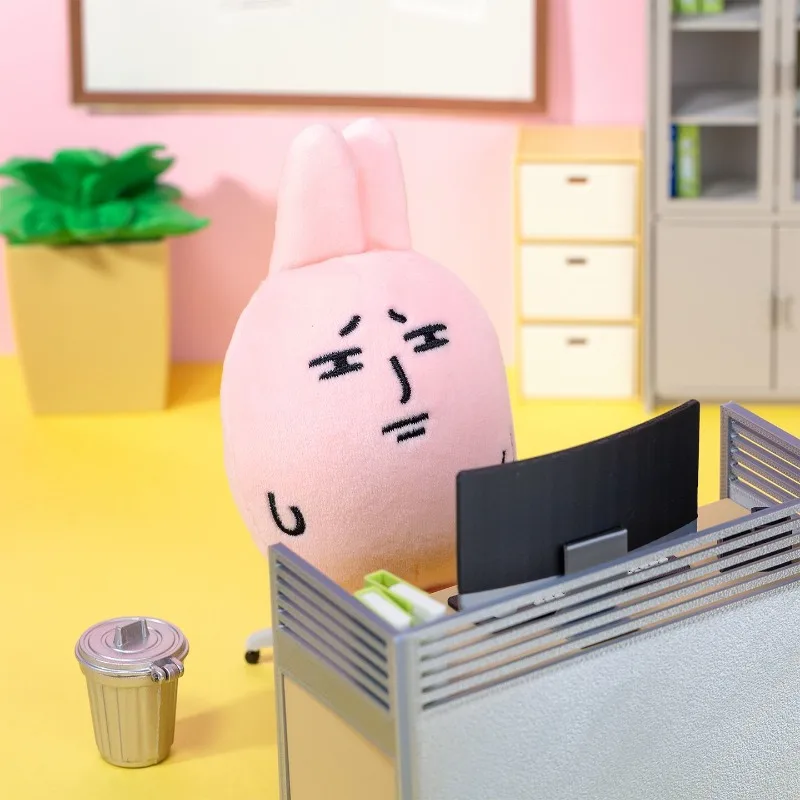 Pluszowy breloczek króliczek różowy przyjaciel z kreskówki, zawieszka, ozdoba na plecy, miękki pluszowy przyjaciel, prezent świąteczny dla przyjaciela