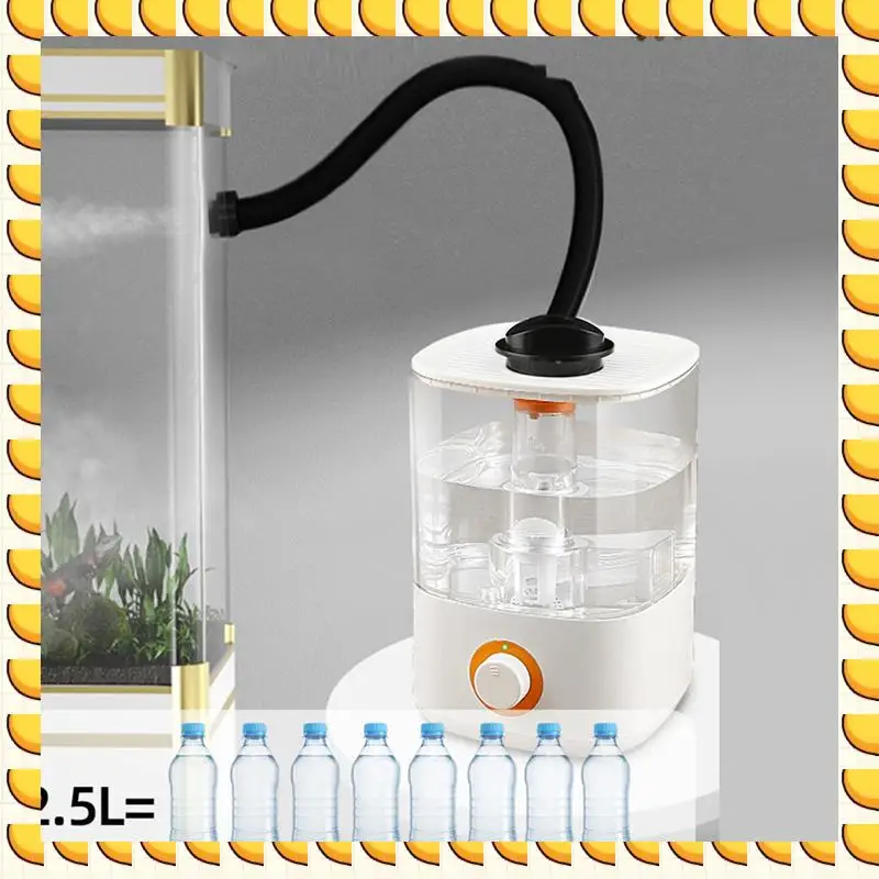 

BAAU Reptile Humidifier With 2.5L Capacity, Ultra Quiet Fogger Mister With Non-Leaking Integrated Tank, US Plug