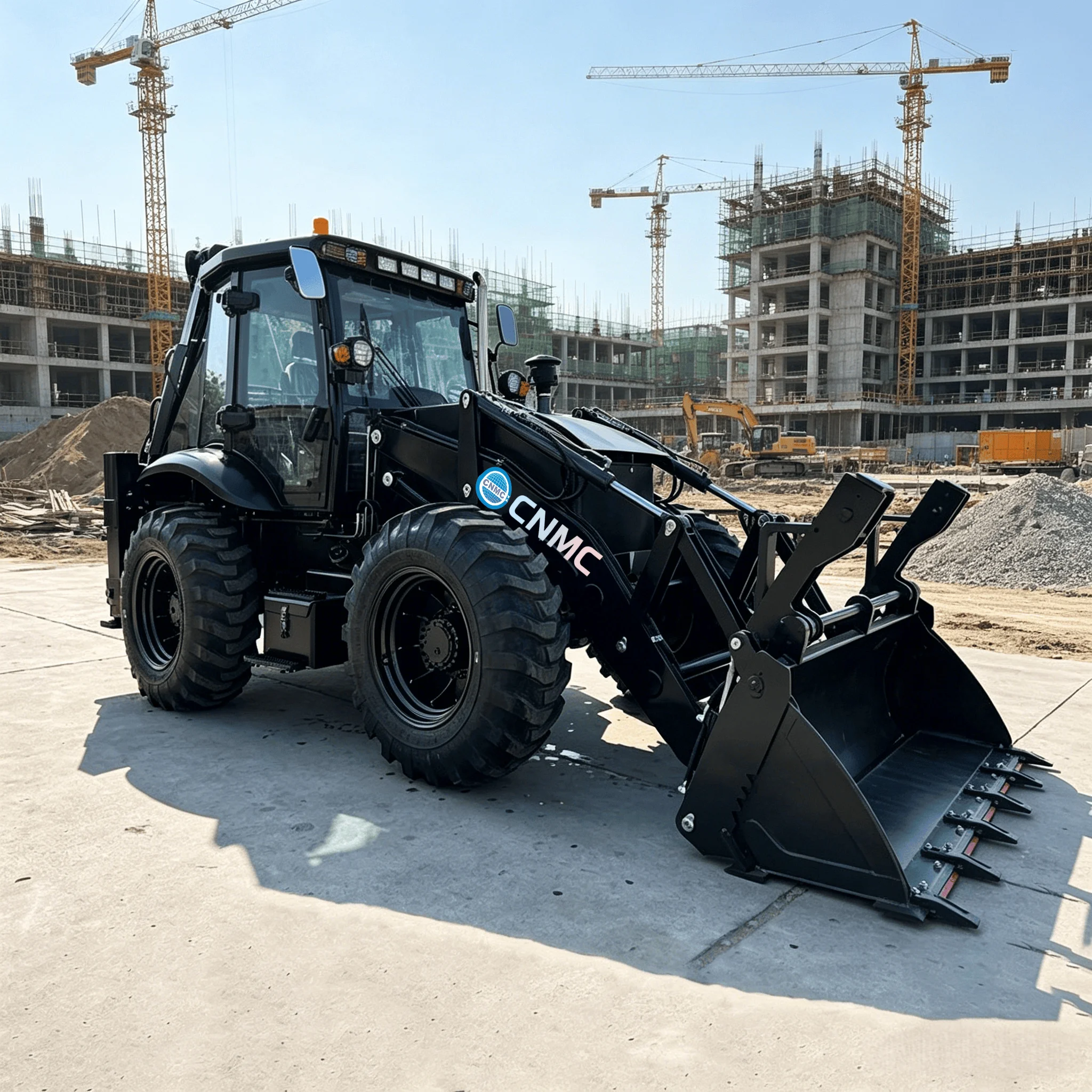 

CN35-45 4x4 Wheel ExcavatorLoader Multifunctional Backhoe Loader Two-End Operation Factory Direct Sales Customizable Garden Farm