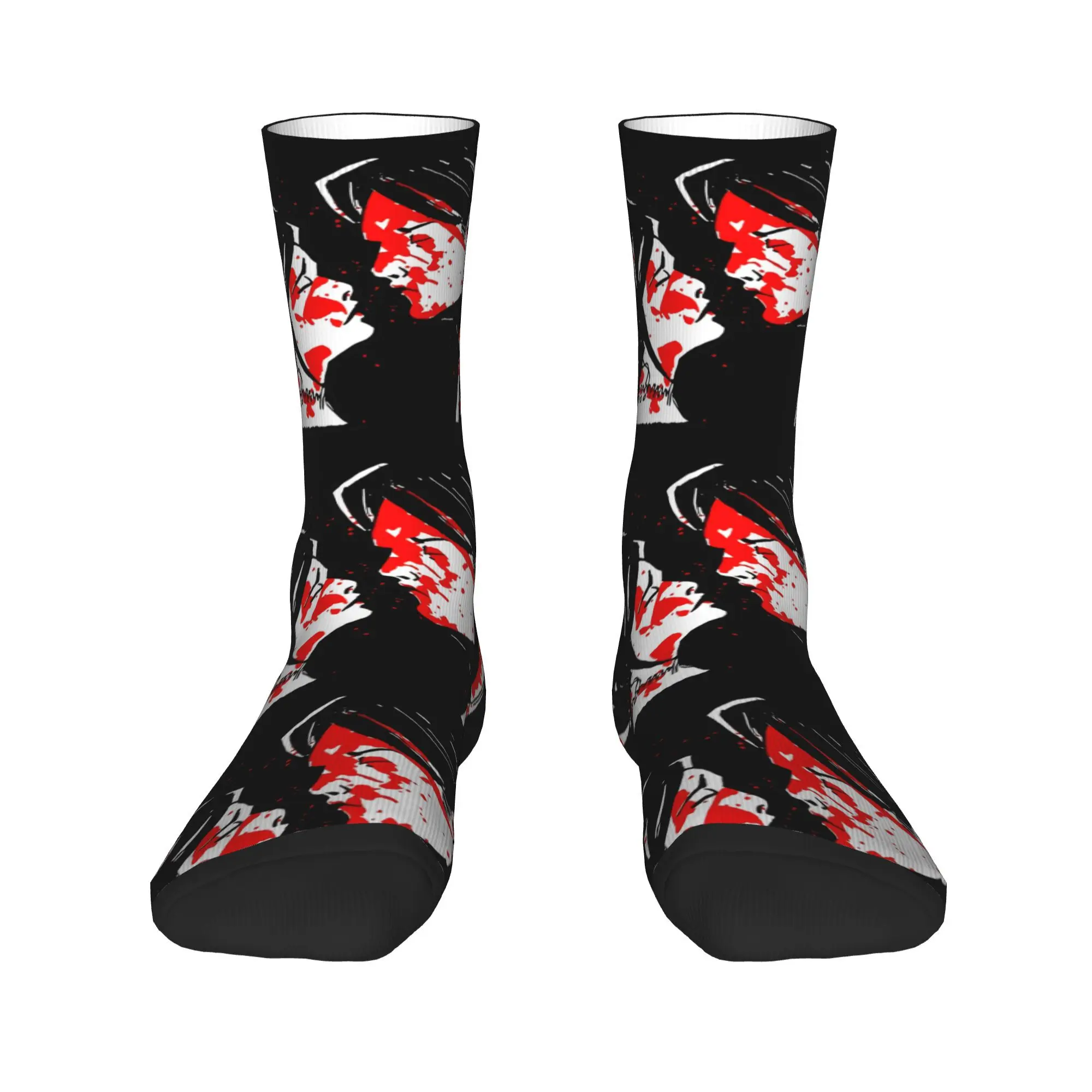 My Chemical Romance Socks MCR Retro Stockings Winter Anti Bacterial Unisex Men Socks Soft Graphic Running Socks