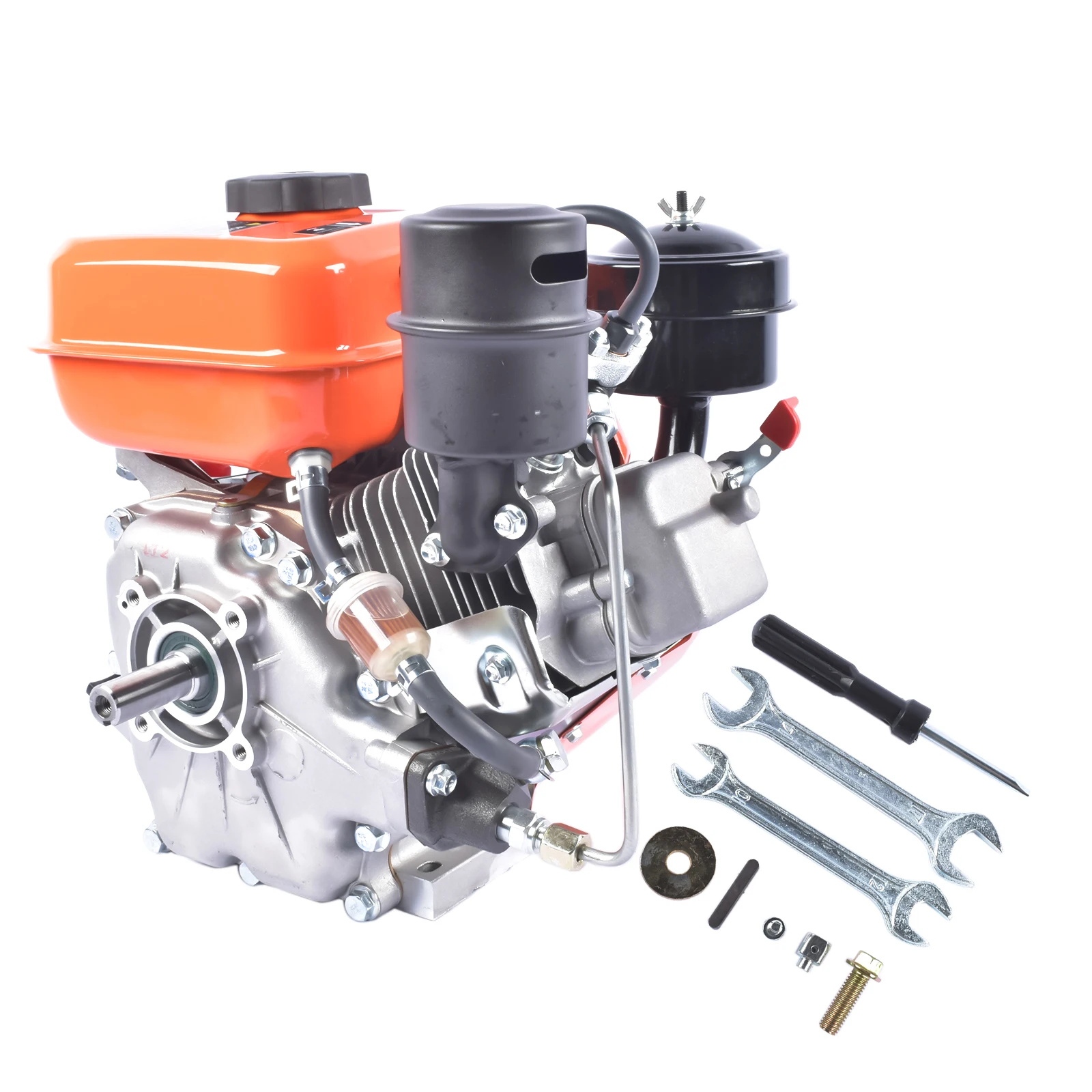 

3HP 4-stroke Heavy Duty Single Cylinder Diesel Motor Engine 196CC/2200W (Orange)