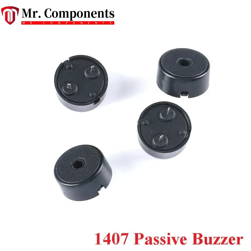 10pcs 1407 14x7mm 14mmx7mm Piezoelectric Passive Buzzer Speaker Alarm SFN-14 Low-power Mini Piezo Passive Buzzers 3-24V 85dB