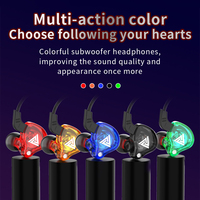 For QKZ AK6 Copper Driver HiFi Wired Earphone Race Sport Headphone Bass Stereo Headset Music Earbuds 3.5MM In Ear With Mic