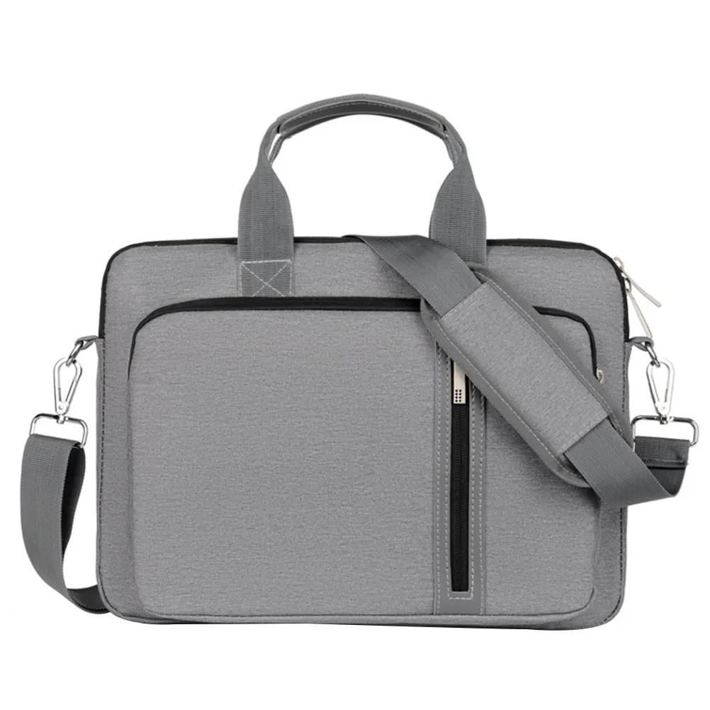 Laptop Bag 15.6 Inch Shockproof Protective Pouch Handheld Shoulder Messenger Case Computer Storage Notebook Handbag Adjustable