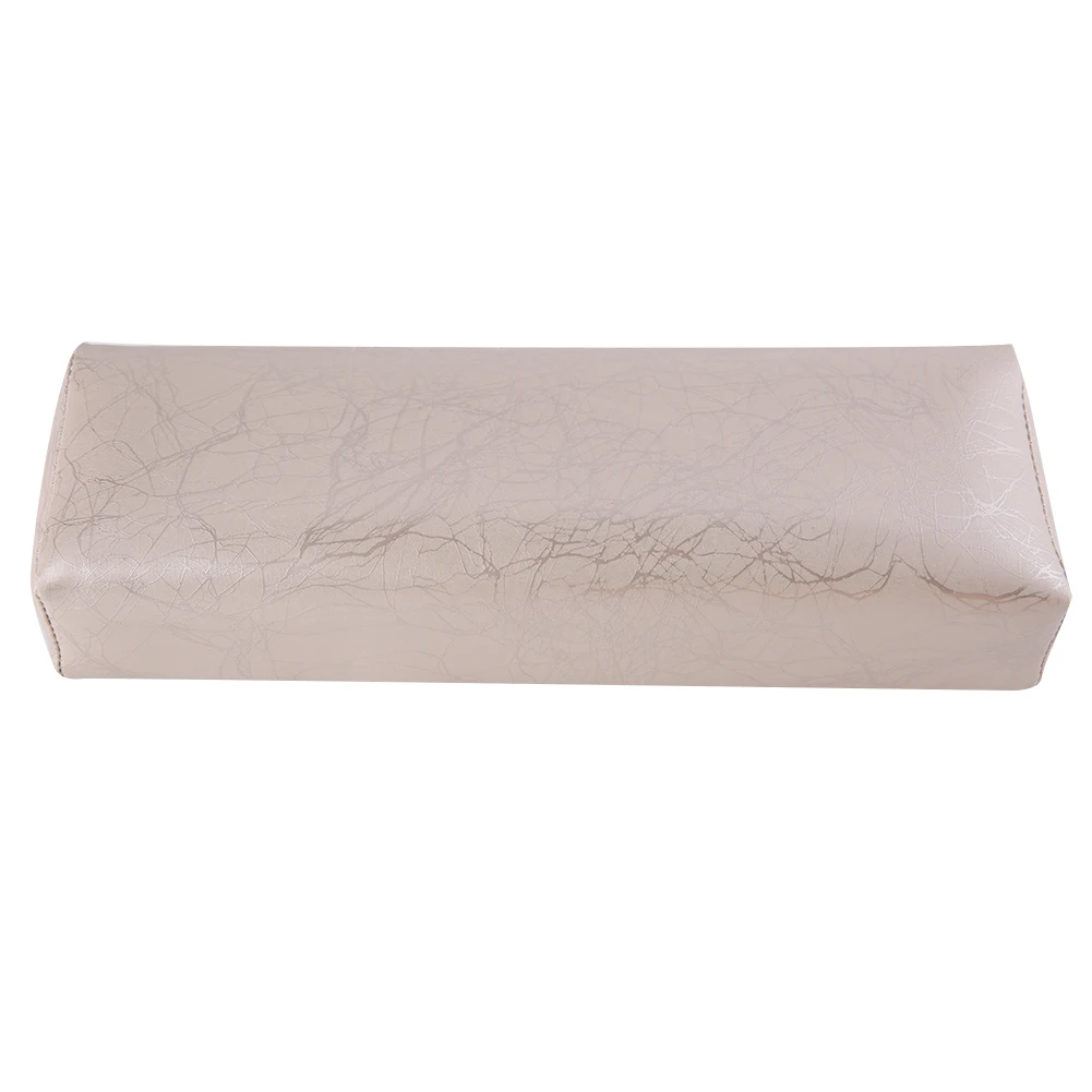 

ZK40 Stripe High quality Leather Nail Art Pillow Manicure Soft Sponge Hand Rests Cusion Holder