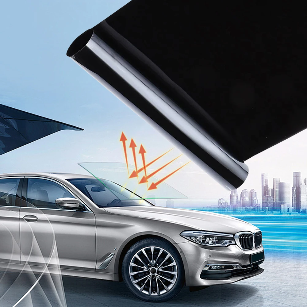 1/2 Set Sun Shading Film Car Glass Tinting Film Window Tinting Film 1/5/15/25/35/50 Percent Glass for Car UV Protection