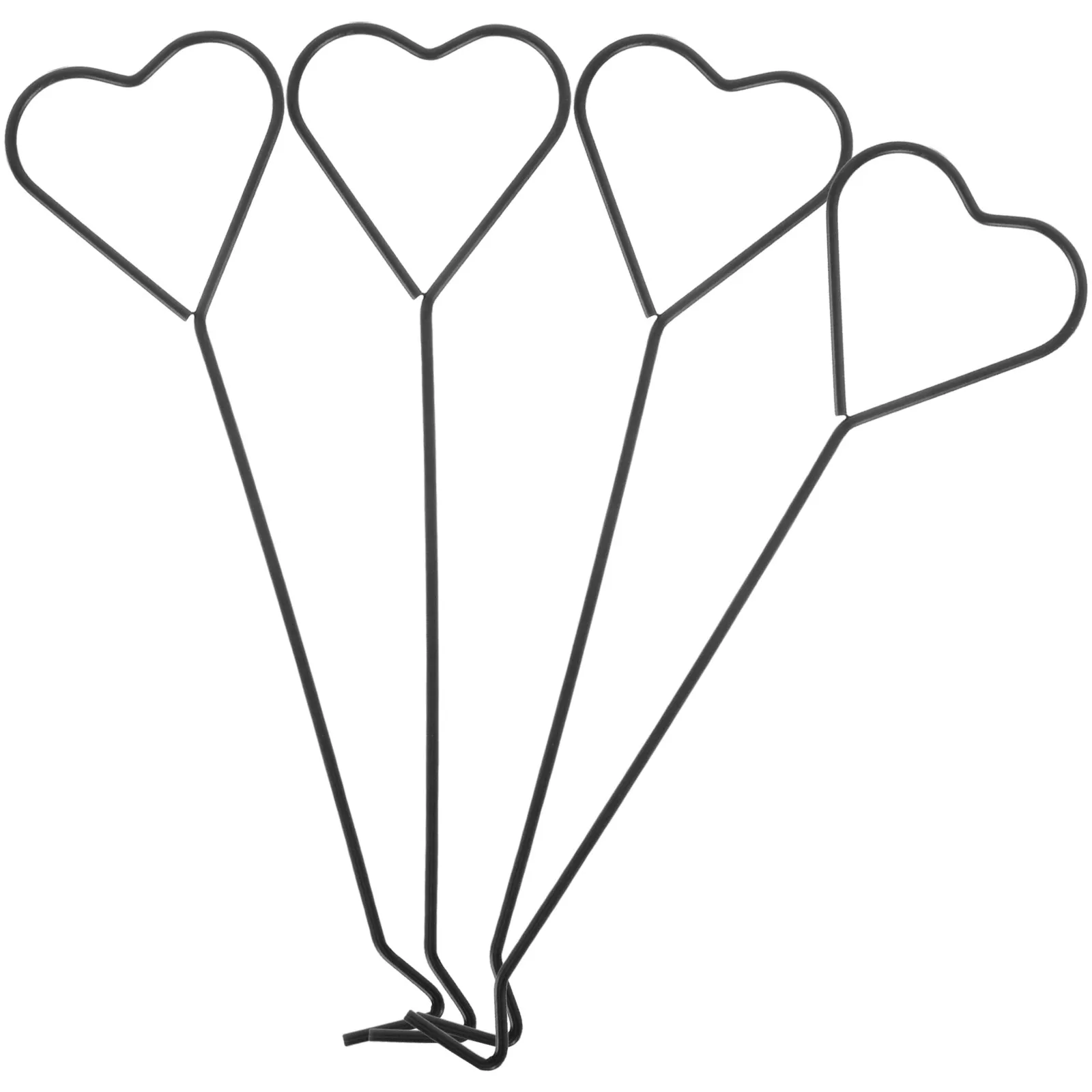 4 piezas de herramientas de hierro en forma de corazón para apagar y recortar mechas de velas de aromaterapia, accesorios para el hogar