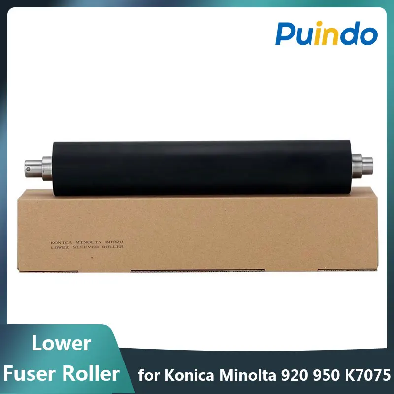 

High Quality Lower Fuser Roller for Konica Minolta BH 920 950 K7075 7085 DI750 D1850 Pressure Roller Printer Copier Spare Parts