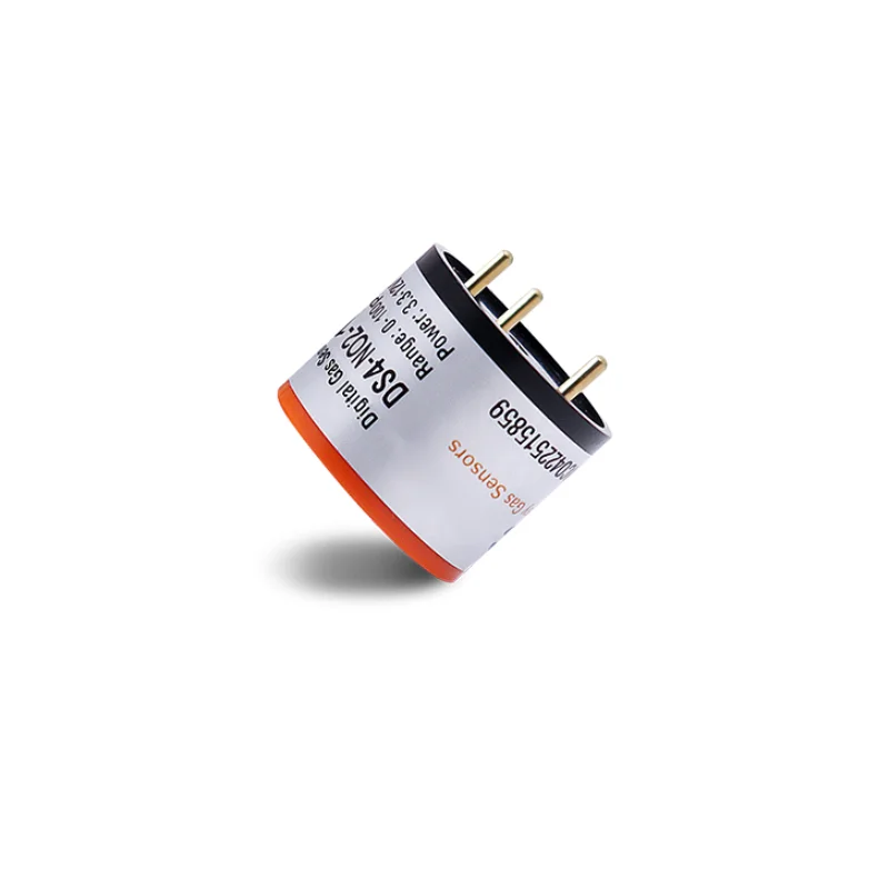 2 Buah Sensor Gas Elektrokimia Polimer Padat NO2 Deteksi Gas Dioksida Nitrogen Garasi Parkir Kebisingan Rendah Respon Cepat
