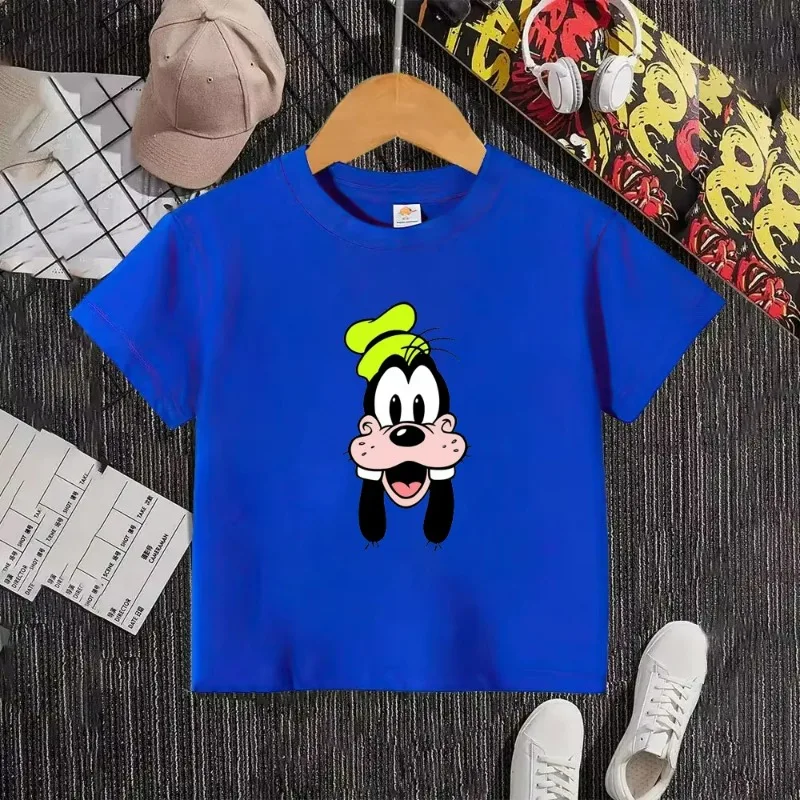 2026 جوفي جوف صيف جديد تي شيرت 100% قطن رقبة مستديرة كارتون أنيمي موضة مطبوعة للأطفال ملابس الشارع #1