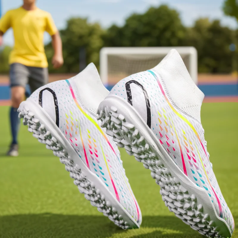 

Quality Soccer Shoes Football Shoes for Men Soccer Cleats for children Original Football Boots Kids Unisex Futsal Shoes
