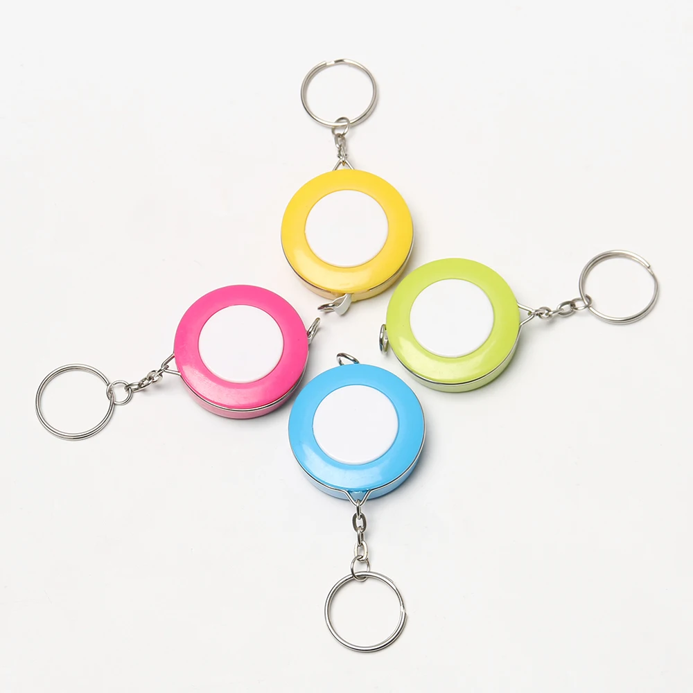 Mini Measurement 150cm/60 Inch Camping Tape Measure Keychain Soft Ruler Measuring Tool