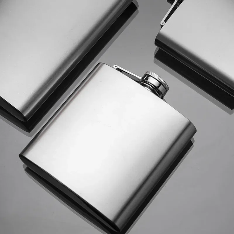 

Утолщенная портативная фляжка из нержавеющей стали, бутылка вина, фляжка на открытом воздухе, персонализированная дорожная фляга, посуда для напитков для виски DK50HF