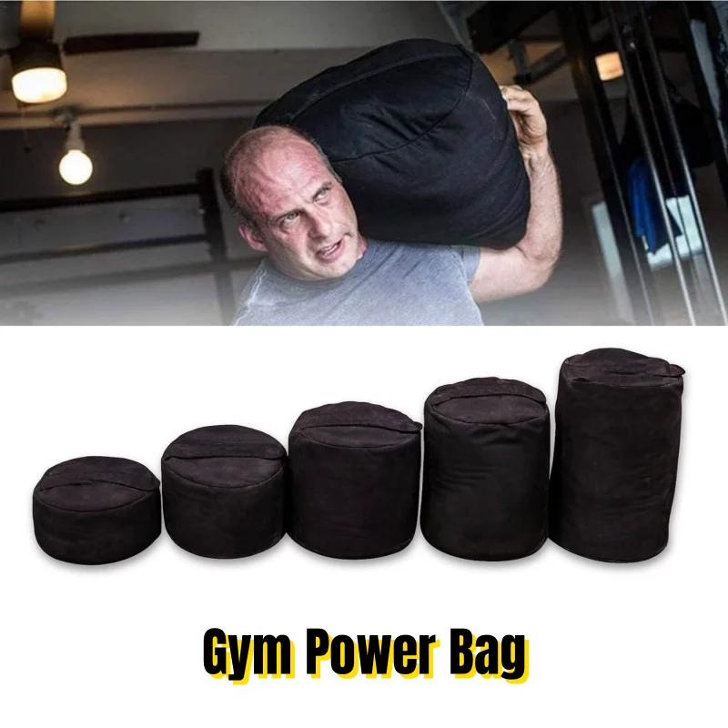 Gym Power Bag Strongman Sandbag Heavy Duty Workout Sandbags for Fitness Cross-Training & Exercise Strength Training Power Bag