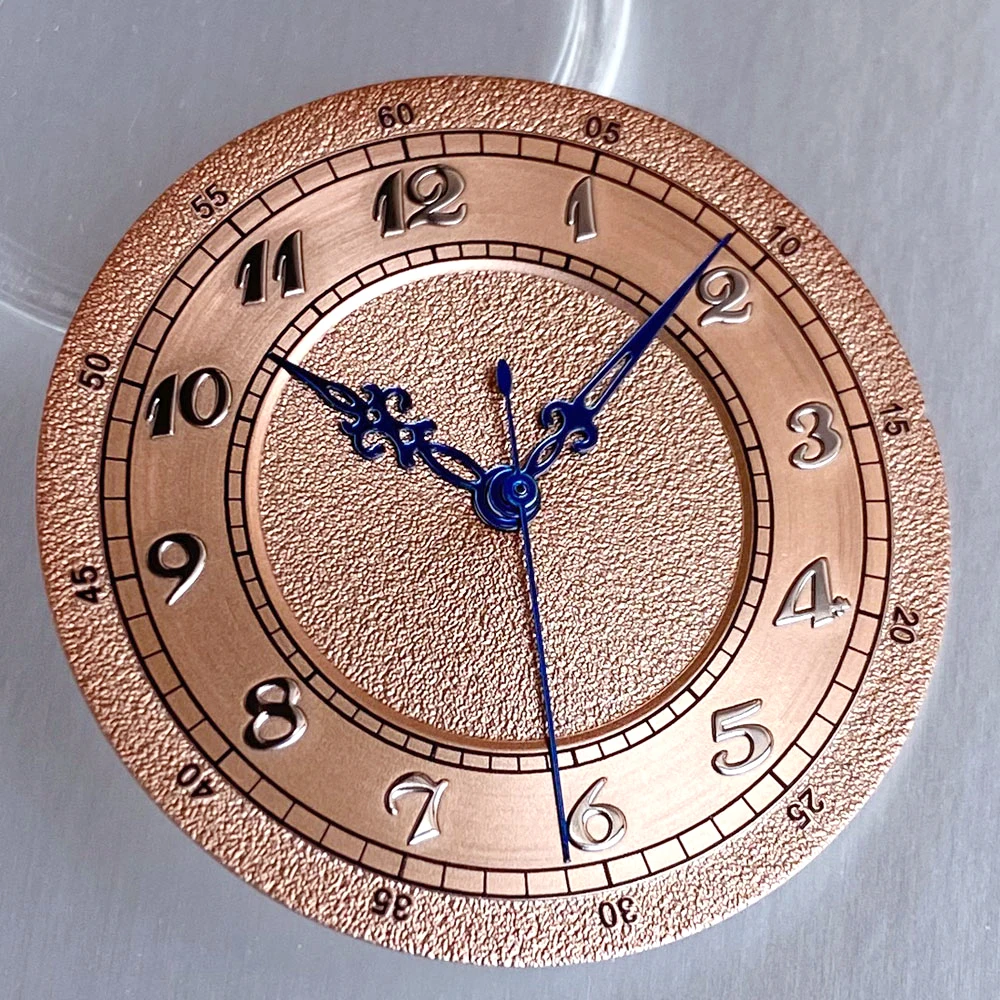 33.5mm Vintage NH35 Watch Dial Blue Hands Sterile Arabic Numerals Face Set for NH35A NH36 ETA2824 PT5000 MIYOTA 8215 Watch Parts