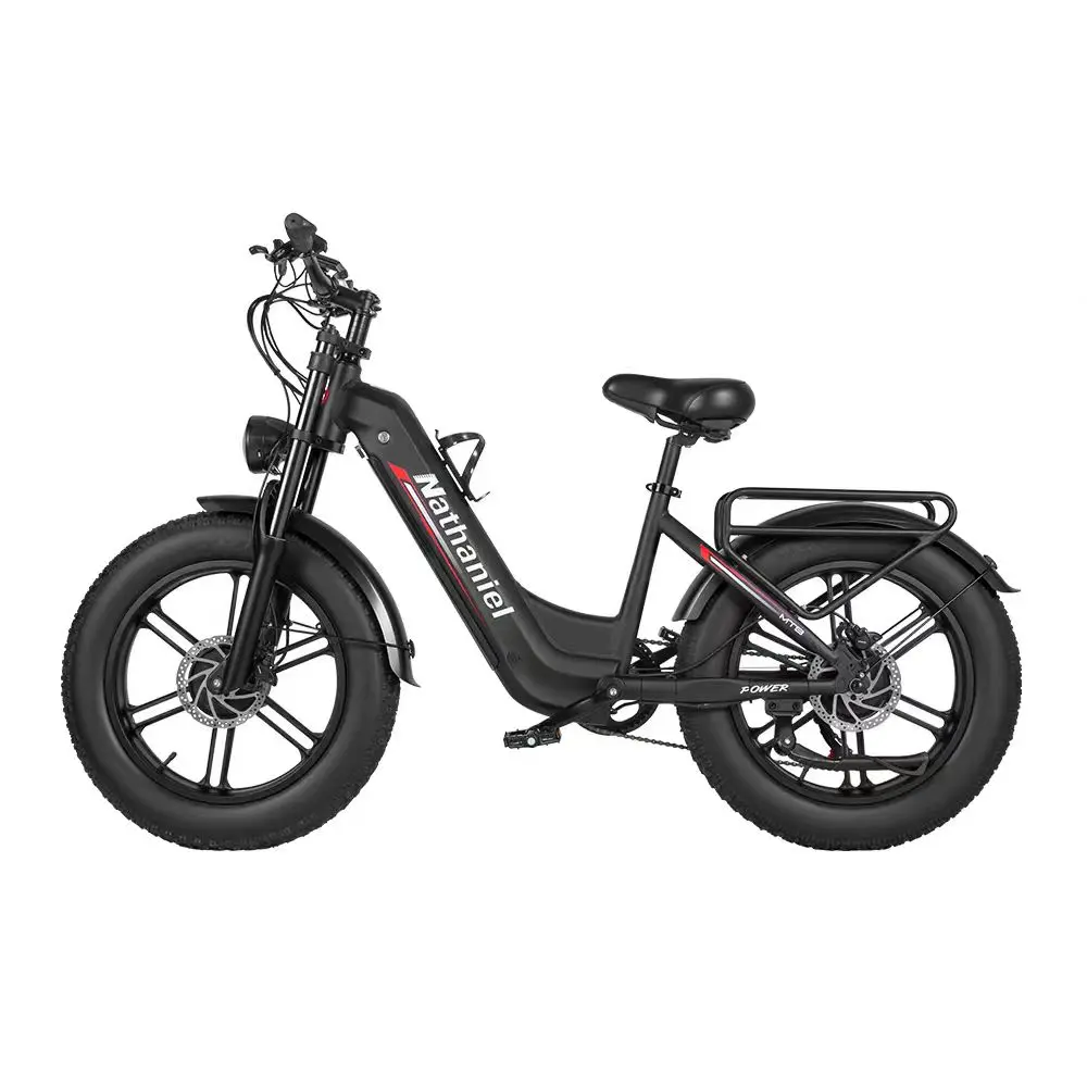 Nathaniel SYR08 Electric Bike Dual Motor 2000W 48V 40AH Dual Battery Adult Off-Road Electric Bicycle 20 inch All-Terrain E-Bike image 5