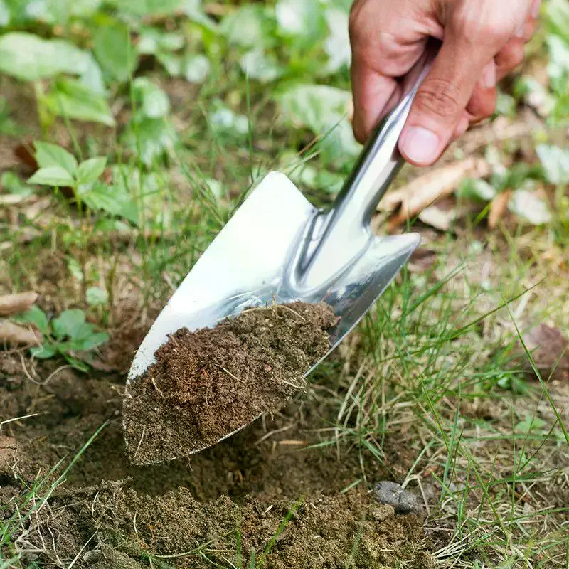 Sekop Kecil Baja Tahan Karat A - Gardening Tools Spade ulasan dan harga
