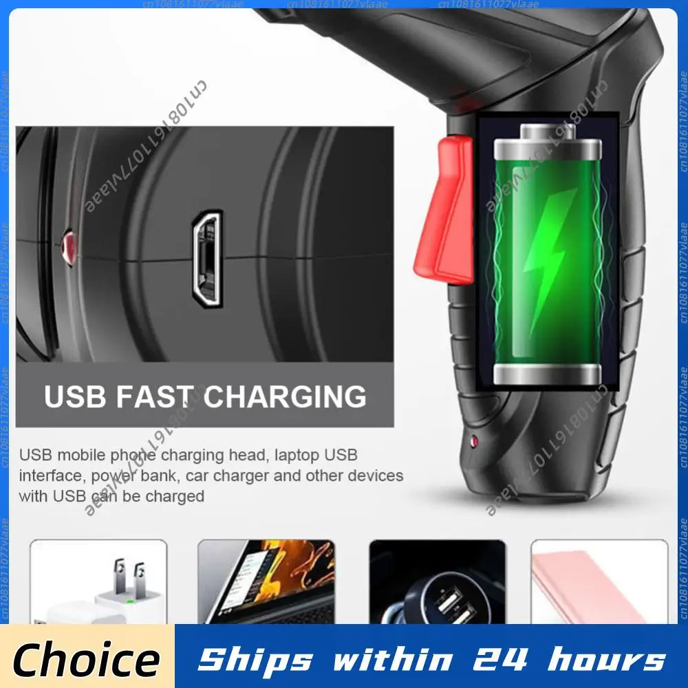 

Аккумуляторная беспроводная отвертка 3.6В с LED-подсветкой, набор электрических отверток для домашнего использования