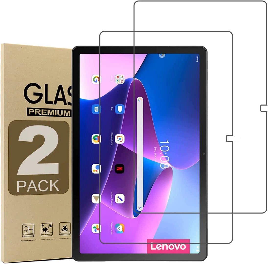 

2pcs Screen Protector Tempered Glass For Lenovo Tab P12 Pro 12.6'' 2021 TB-Q706Z TB-Q706F HD Clear Anti Scratch Tablet Film