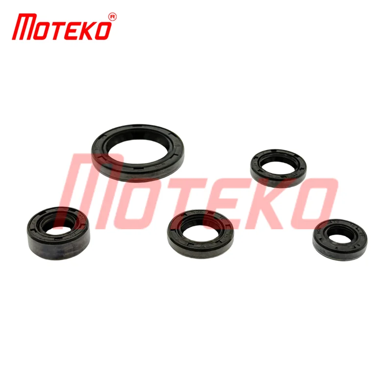 MOTORCYCLE OIL SEAL SET 5PCS/SET FOR SUZUKI GN125 GS125 15*25*5 27*40*6 12*22*9 16*24*5 10*20*5
