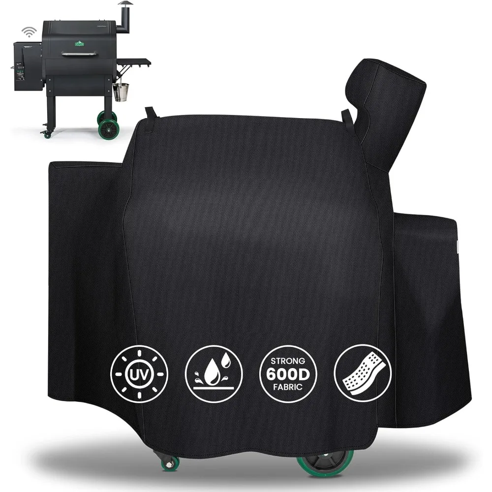 

Grill Cover for Green Mountain Daniel Boone Prime WiFi Grills and Green Mountain Grill Ledge Model