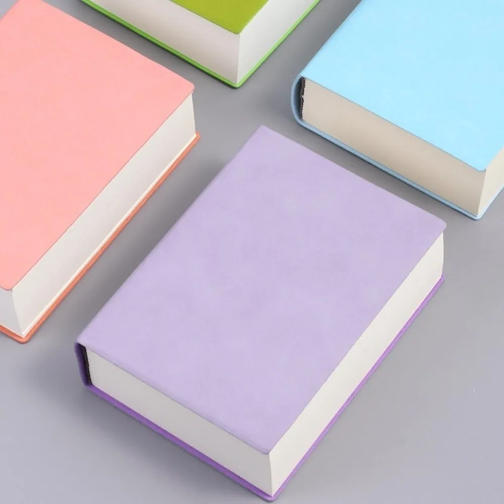 

Vintage 720 Page Blank Inner Notebook Soft Synthetic Minimalist Drawing Book Small Fresh Ultra Thick Notebook School Supplies