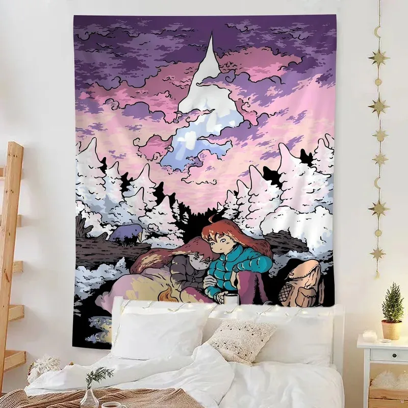 

YBK33Celeste Game DIY Wall Tapestry for Living Room Home Dorm Decor Wall Art DecorHUb2%