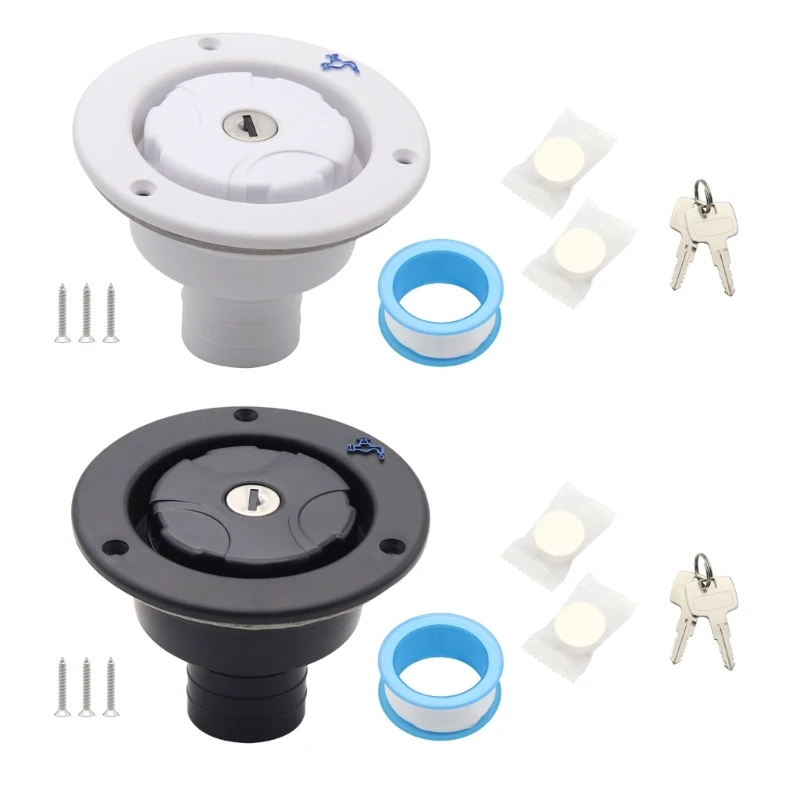 

D0UC Leakproof Water Filler with Double Keys Compression Towel Installation Part