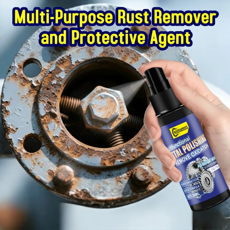 Multi-Functional Metal Rust RemoverDual-action formula: rust removal plus screw lubrication. Fast eliminates metal rust, stops d