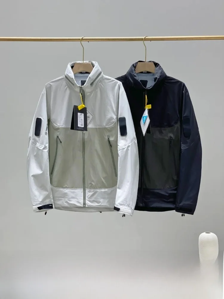 

Limited Edition Collaborative Series SL High-End Hard ell Men's Functional Hooded Jaet Outerwear Fully Pred Waterproof...