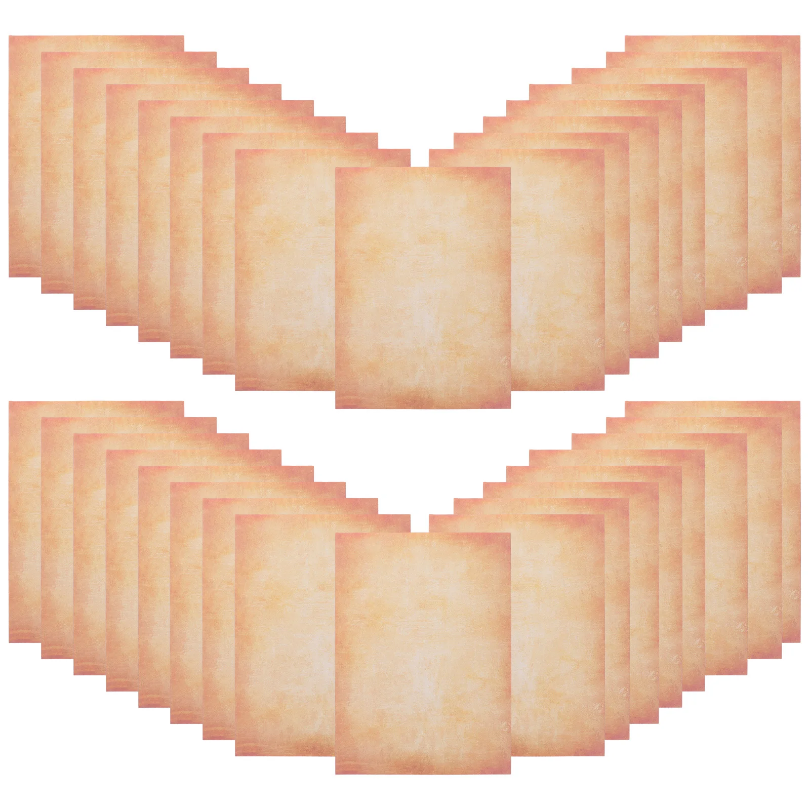 

100 шт., винтажная бумага в стиле ретро с буквами для письма, декоративная бумага для принтера, многофункциональная бумага для скрапбукинга, стационарный стиль