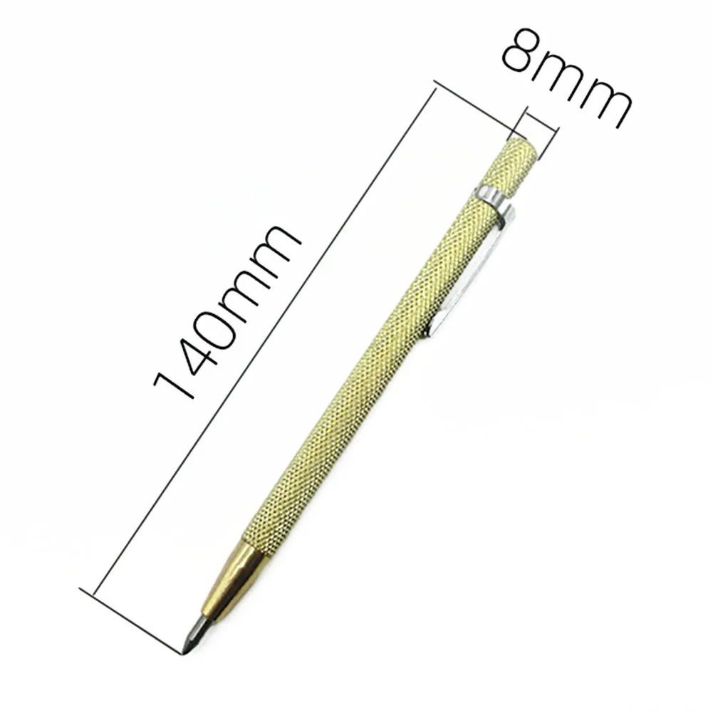 For Tile Cutting Tile Cutting Pen Glass Marker Pen Gold/Silver Metal Tile Cutting Pen Scribe Pen Engraving Pen