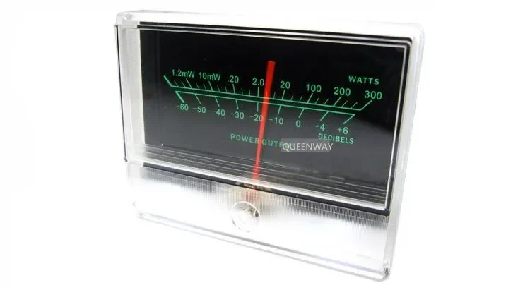 V-025 Audio Power Amplifier VU Meter Front-end DB Level Header With Backlight High-precision