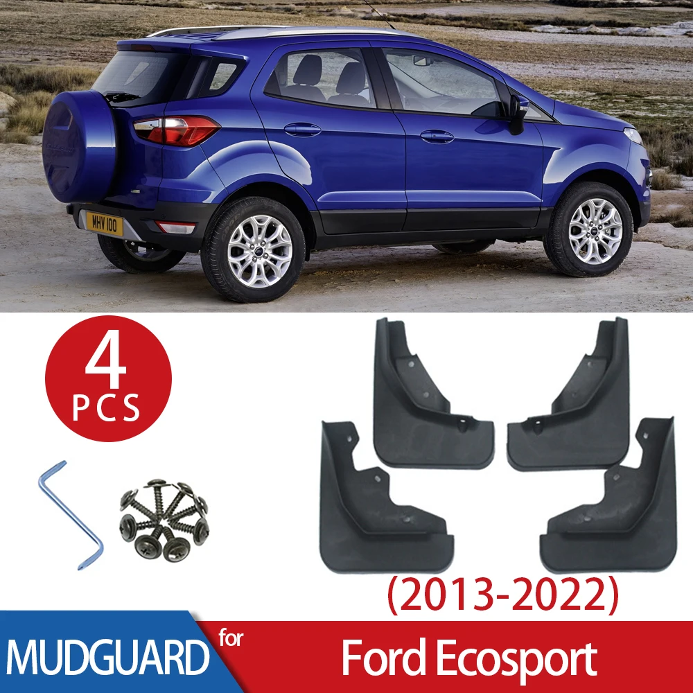 

Автомобильный брызговик для Ford Ecosport 2013 - 2016 2017-2022, брызговик, грязезащитный щит, брызговик, пластиковые автомобильные детали, защитные аксессуары