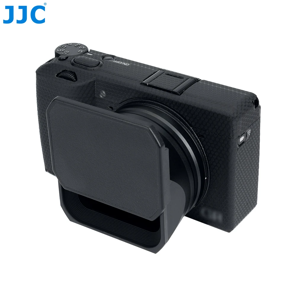 JJC  Aluminum Alloy Lens Hood with Hood Cap LH-GR3X LH-GR3 for Ricoh GR III GR3 GR IIIx GR3x GRIII Camera