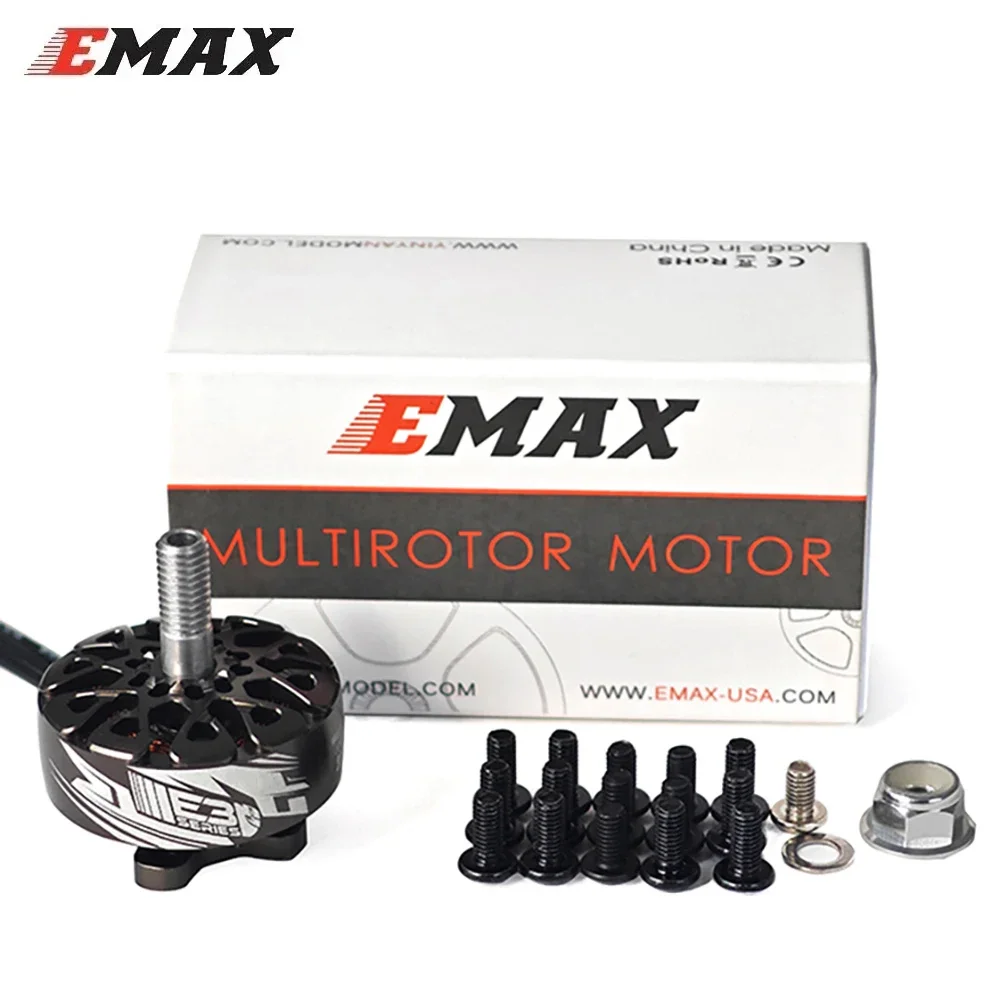 EMAX ECOIII 2207 1700KV/ 1900KV/ 2400KV 3-6S محرك بدون فرشاة متوافق مع مراوح 5.5 بوصة لطائرة سباق RC FPV بدون طيار