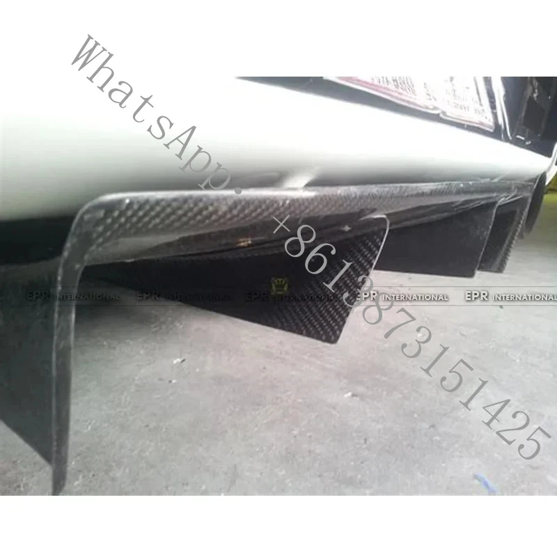 

Suitable 9 Carbon Fiber Body Kit - Rear Spoiler Tail Lip Base Plate