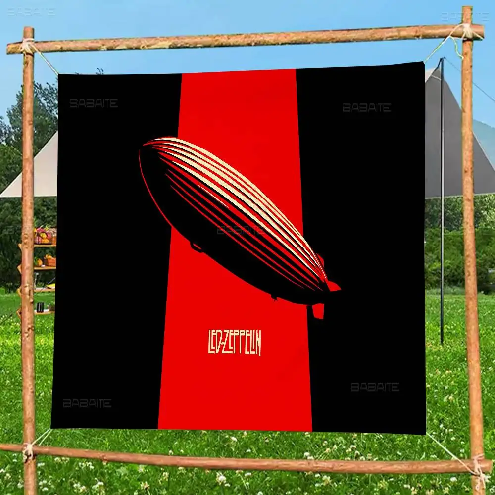 Vintage Band L-Led Z-Zeppelin Family Gatherings Outdoor Atmosphere Flags Camping Decorations Banners