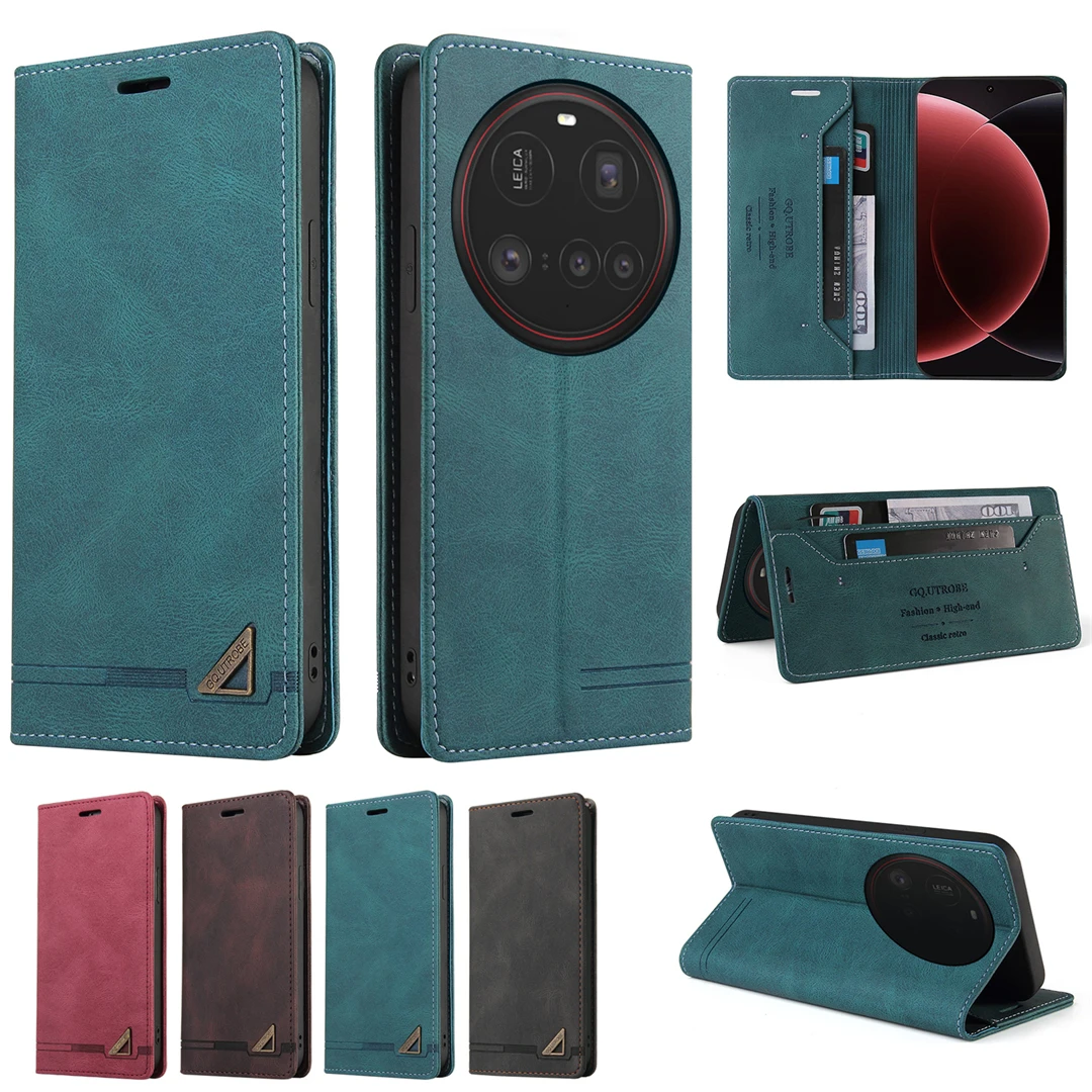 

Простый флип-чехол для Galaxy A34 S23 FE M23 M13 A23 PLUS ULTRA 5G, кожаные чехлы с блокировкой RFID, текстура, металлическое украшение, чехол