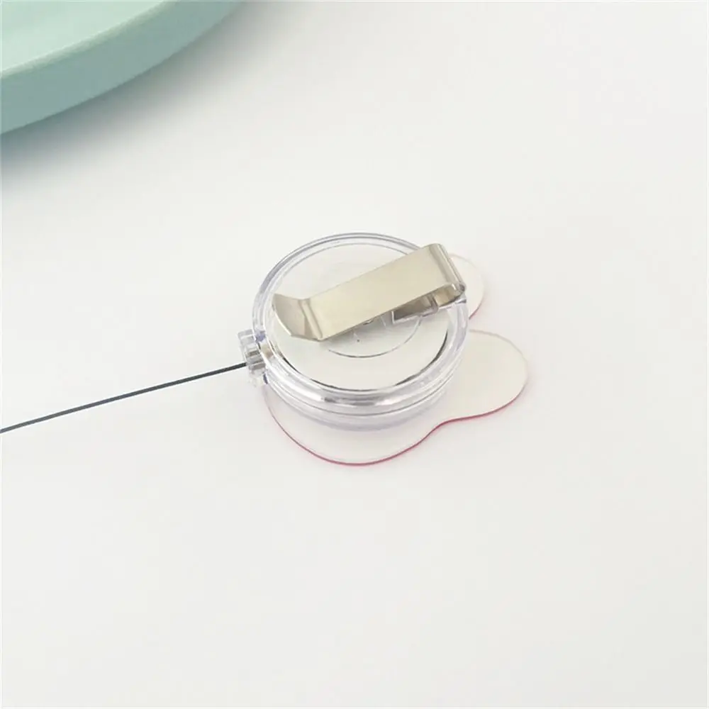 Hospital Chest Card Students Work Card Clip Rabbit Retractable Badge Reel Name Card Holder ID Card Clips Nurse Badge Holder