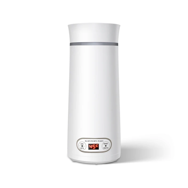 Intelligent Heating Electric Water Cup One Thermos Cup Portable Travel Office Dormitory Mini Small Kettle